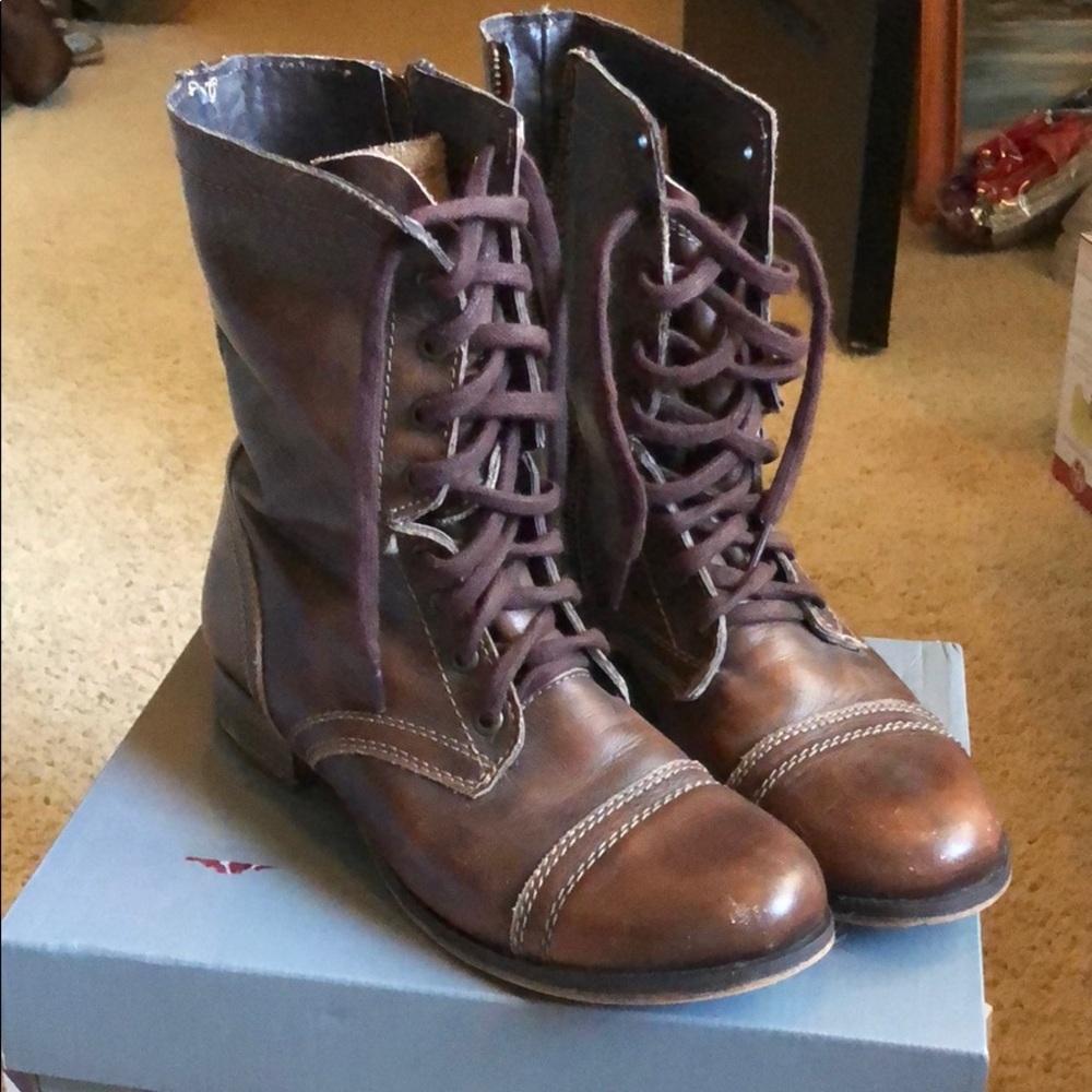 Steve Madden Combat Boots